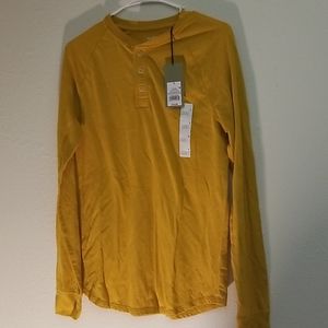 Goodfellow & Co Yellow long sleeve